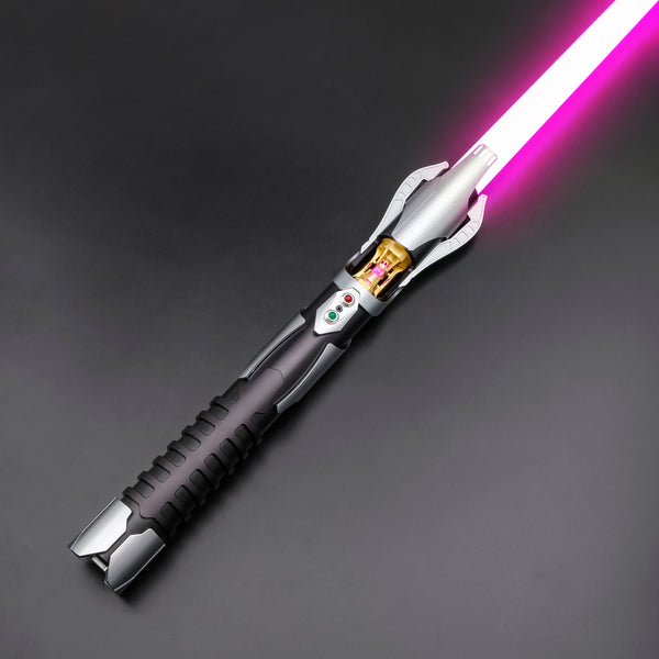 Lightsaber Smiths DamienSaber Lightsaber RVS Light Saber Dark Side Pogo Core Metal Hilt